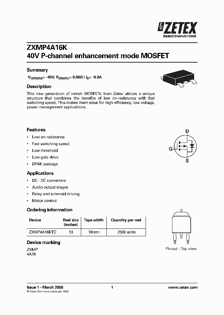 ZXMP4A16K06_1339921.PDF Datasheet