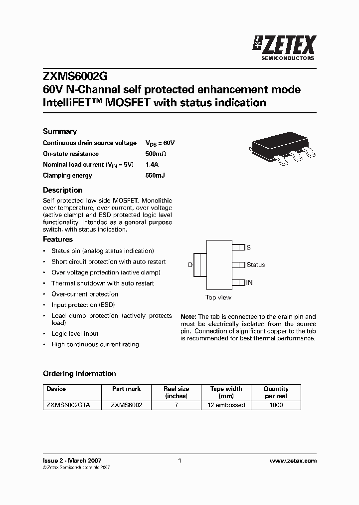 ZXMS6002GTA_1339934.PDF Datasheet