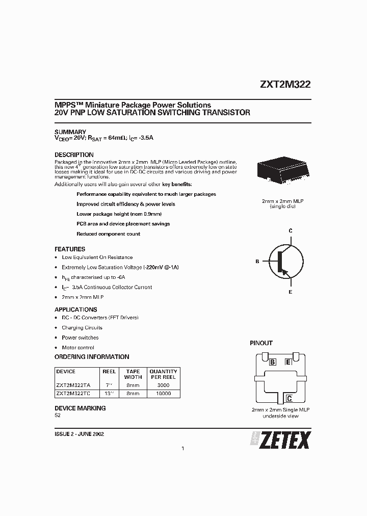 ZXT2M322TC_1339973.PDF Datasheet