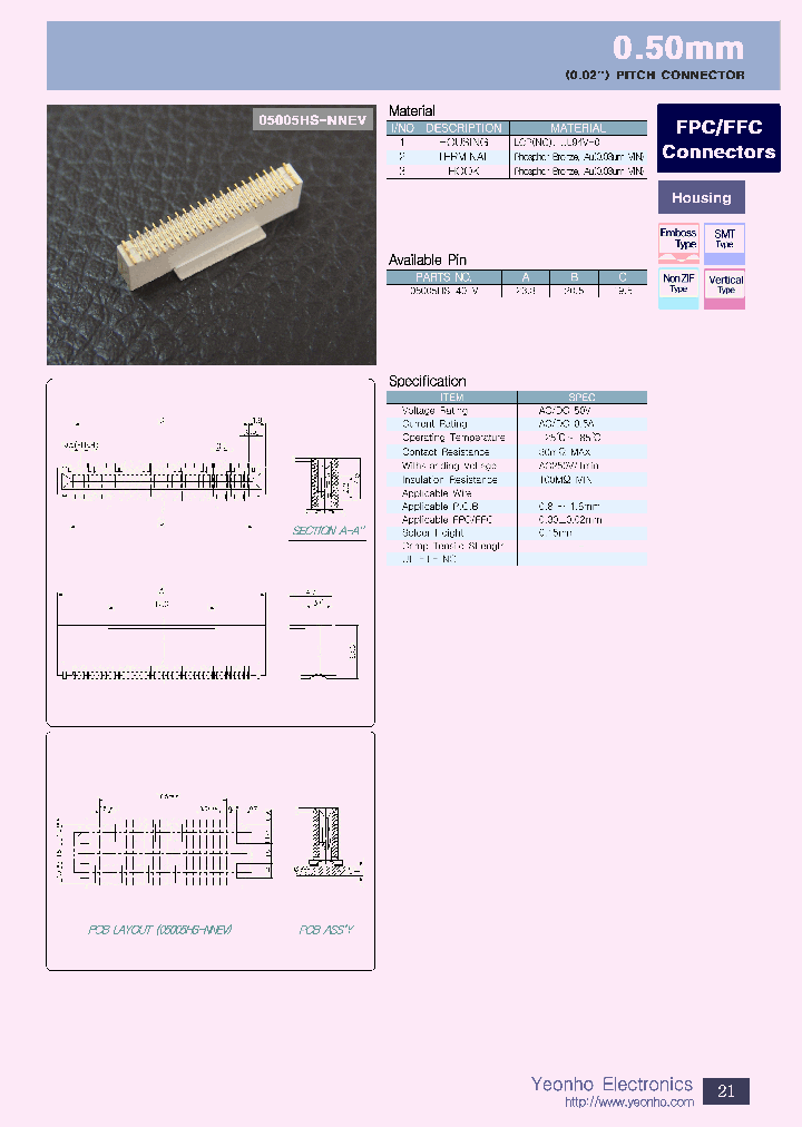 05005HS-40EV_4138299.PDF Datasheet