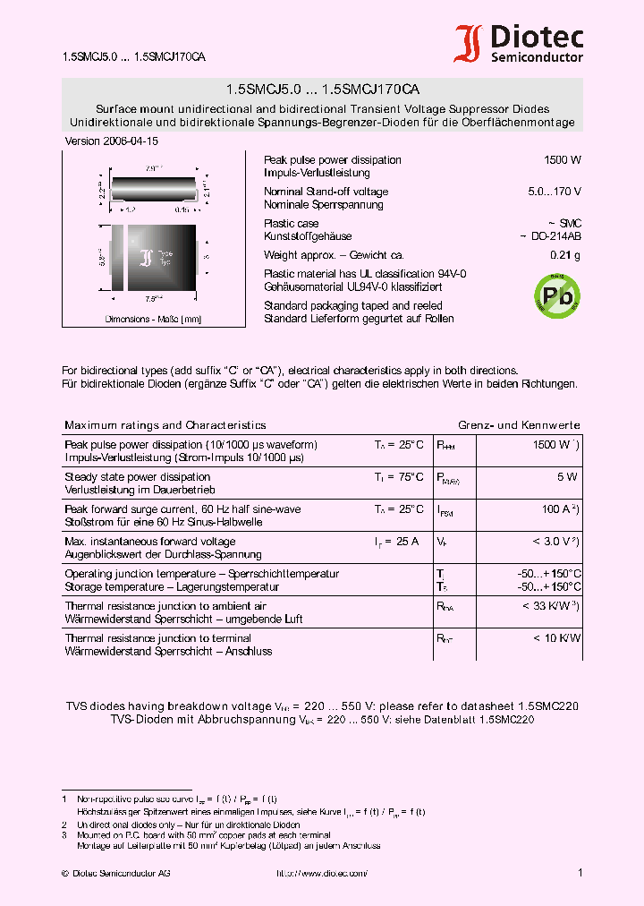 15SMCJ50_4148084.PDF Datasheet