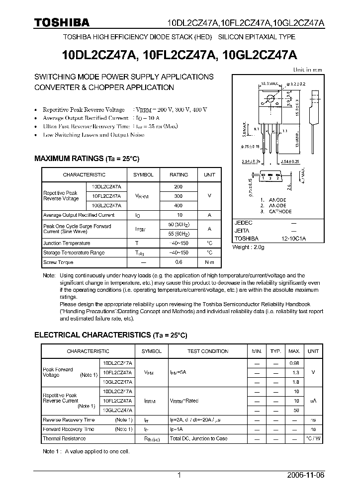 10DL2CZ47A06_4125357.PDF Datasheet
