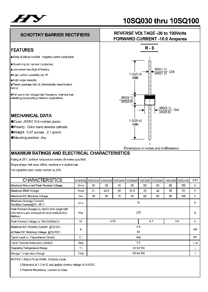 10SQ100_4144719.PDF Datasheet