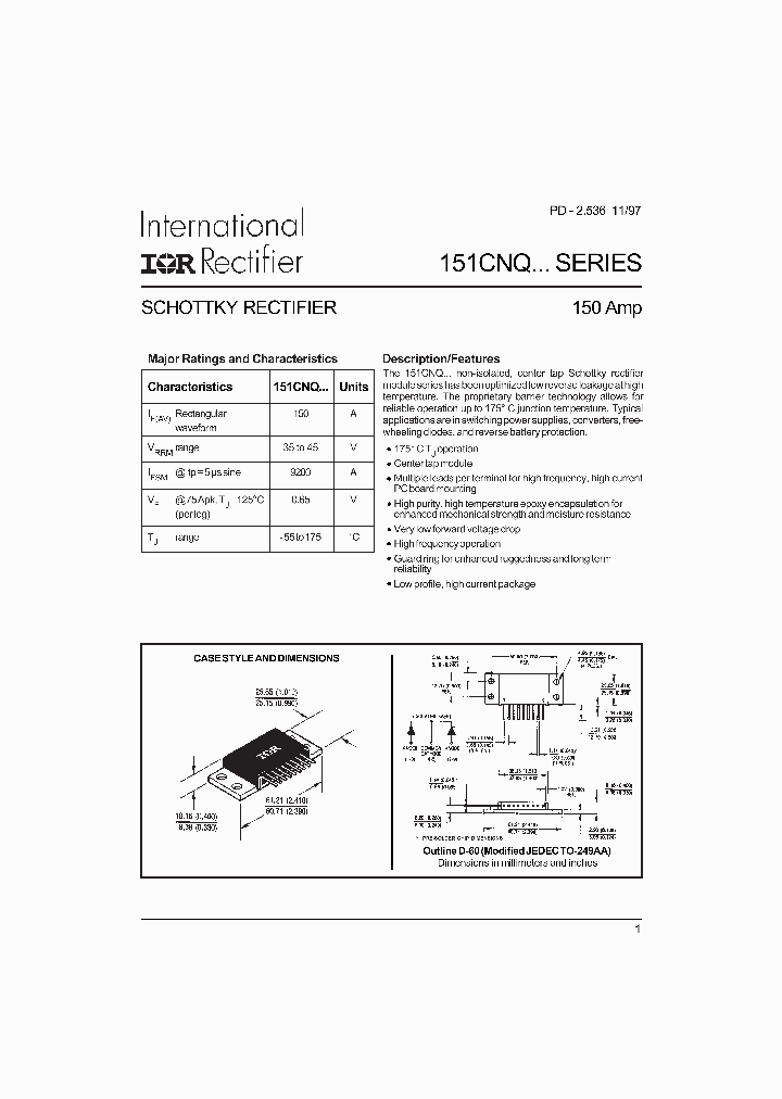 151CNQSERIES_4109980.PDF Datasheet