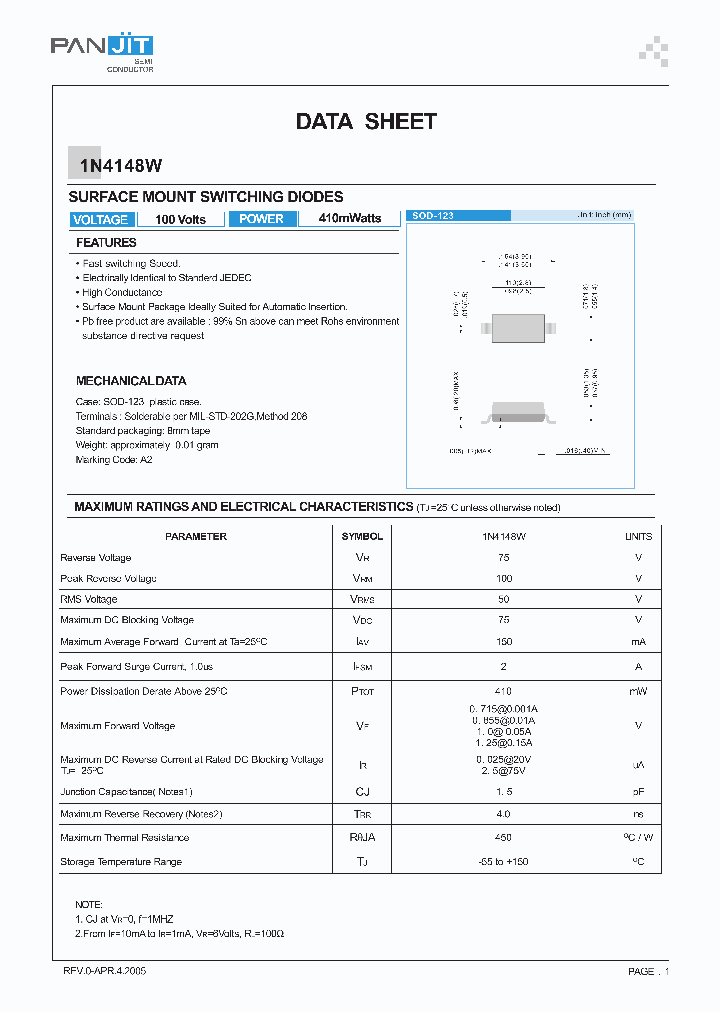 1N4148W05_4121530.PDF Datasheet