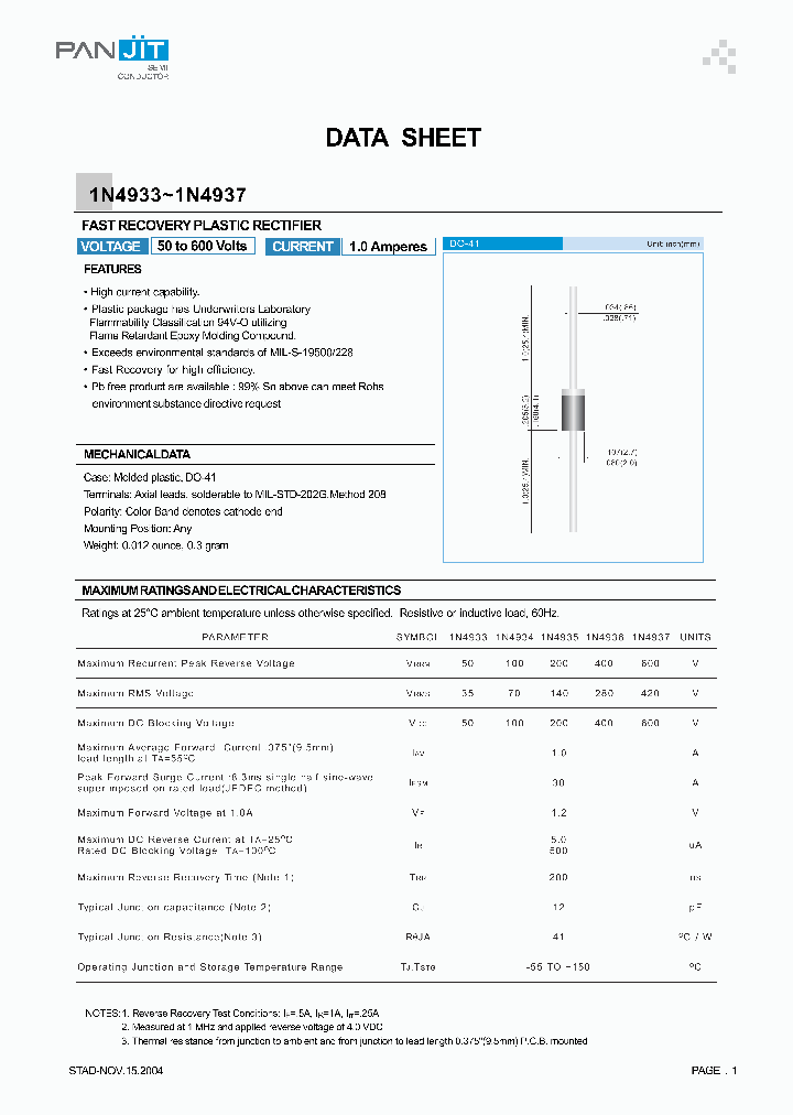 1N493304_4121525.PDF Datasheet
