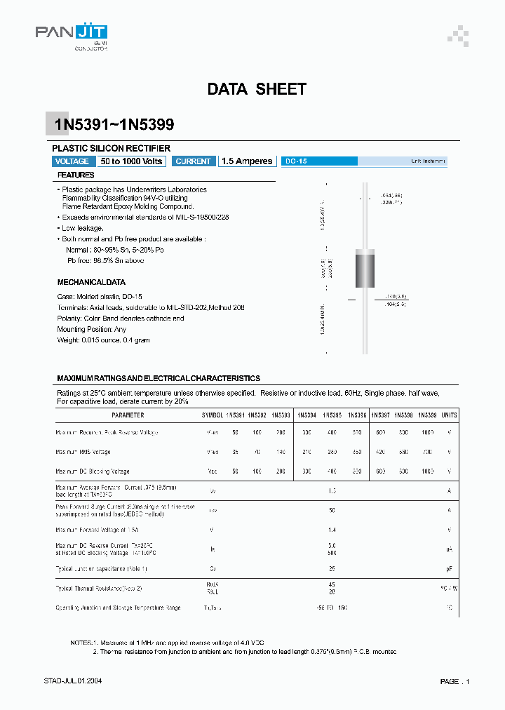 1N5397_4106385.PDF Datasheet