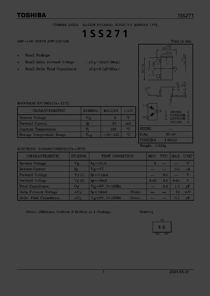 1SS27101_4107520.PDF Datasheet