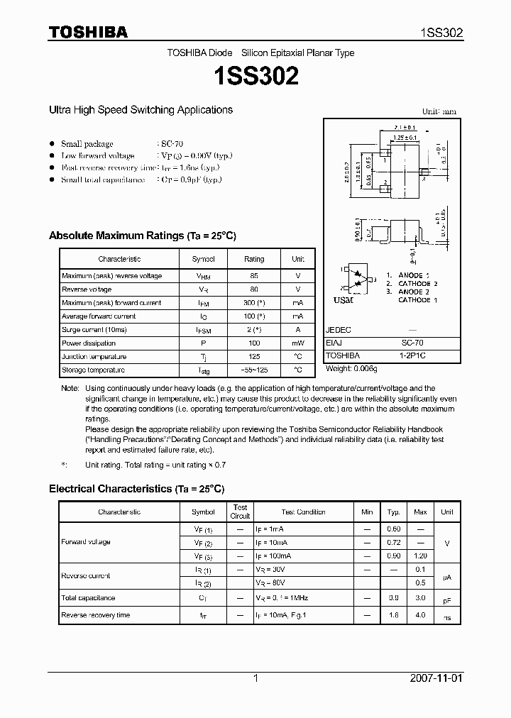 1SS30207_4126402.PDF Datasheet