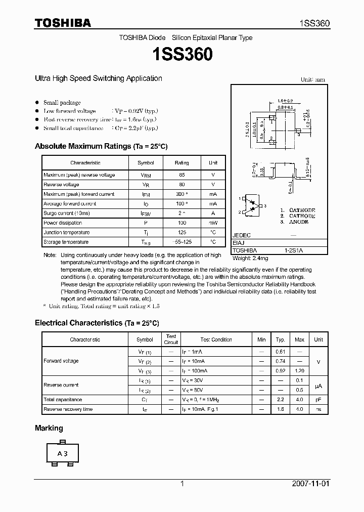 1SS36007_4126202.PDF Datasheet