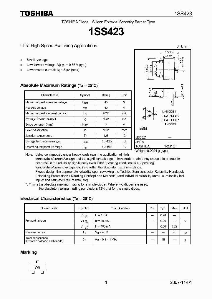 1SS423_4112666.PDF Datasheet