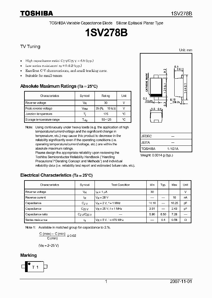 1SV278B07_4124888.PDF Datasheet