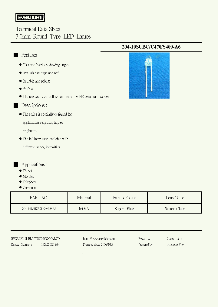 204-10SUBC-C470-S400-A6_4161779.PDF Datasheet