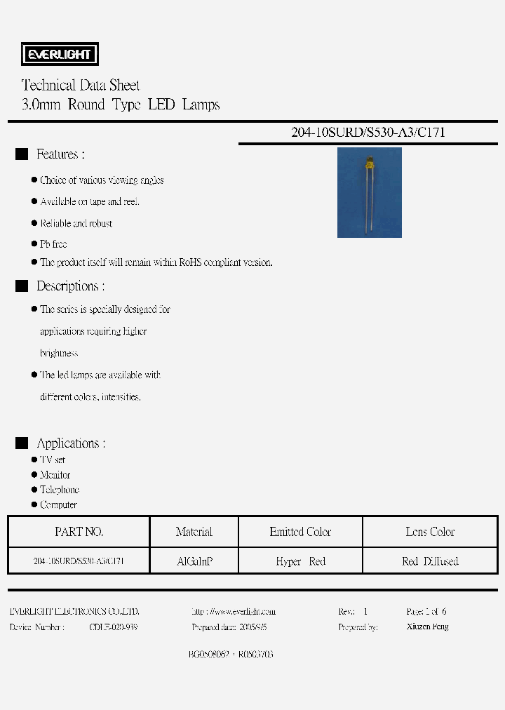 204-10SURD-S530-A3-C171_4151807.PDF Datasheet