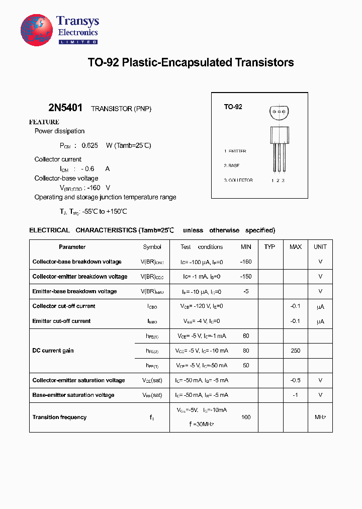 2N5401_4101401.PDF Datasheet