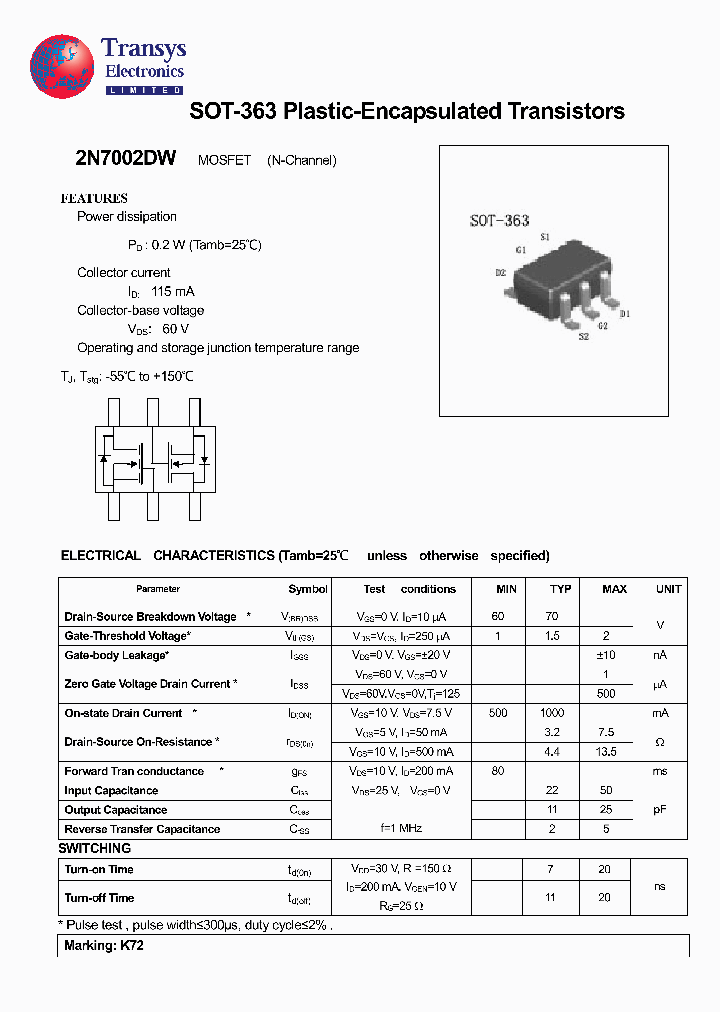 2N7002DW_4146197.PDF Datasheet