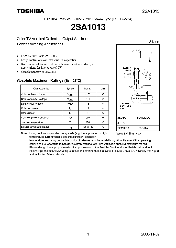 2SA101307_4124677.PDF Datasheet