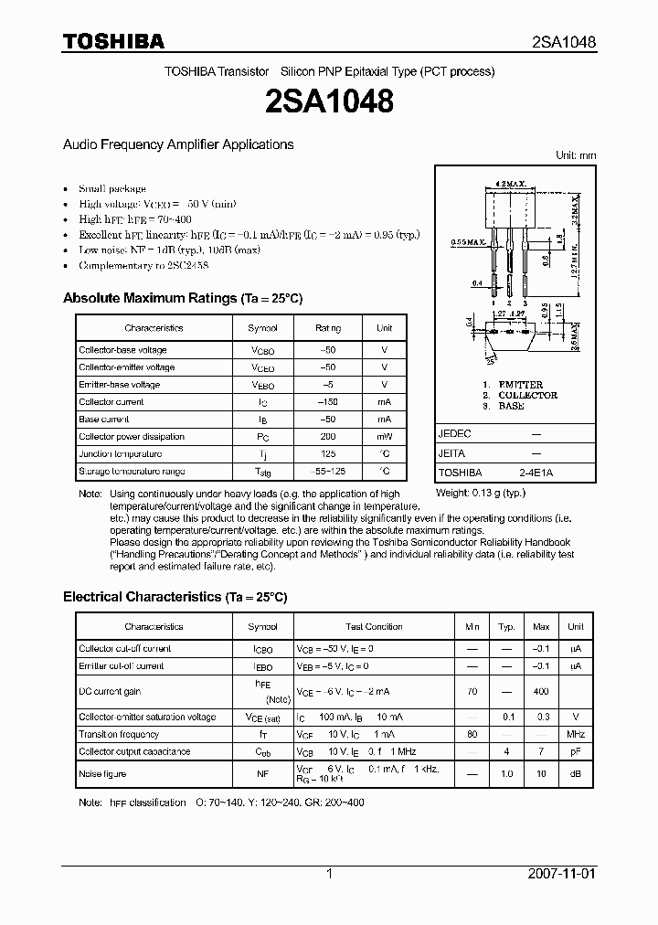 2SA104807_4124675.PDF Datasheet