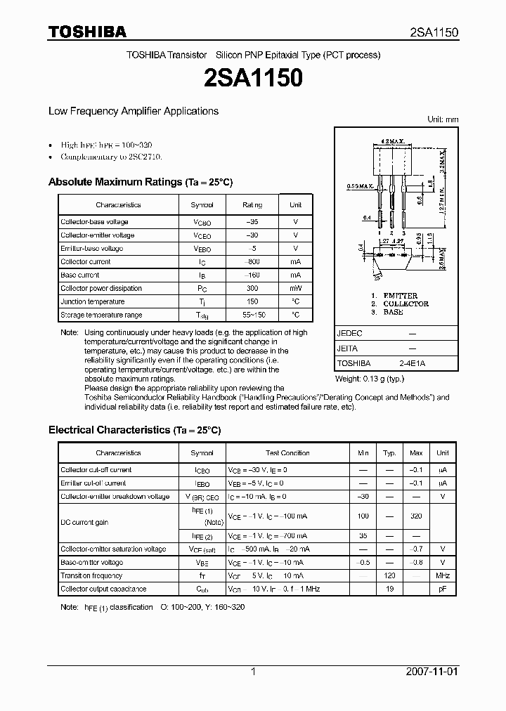 2SA115007_4109484.PDF Datasheet
