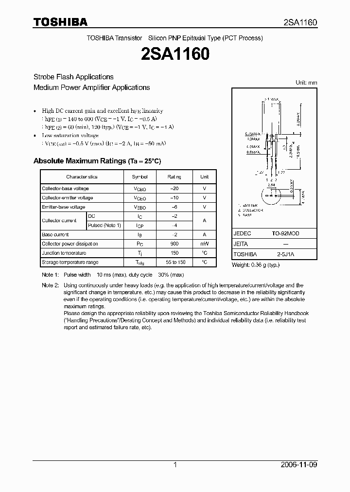 2SA116007_4112221.PDF Datasheet