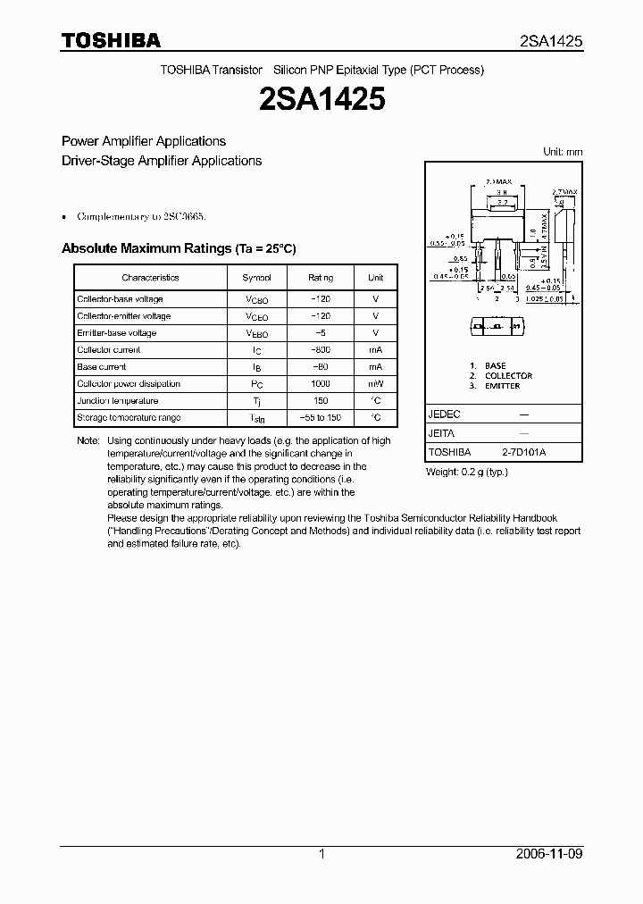 2SA142507_4124660.PDF Datasheet