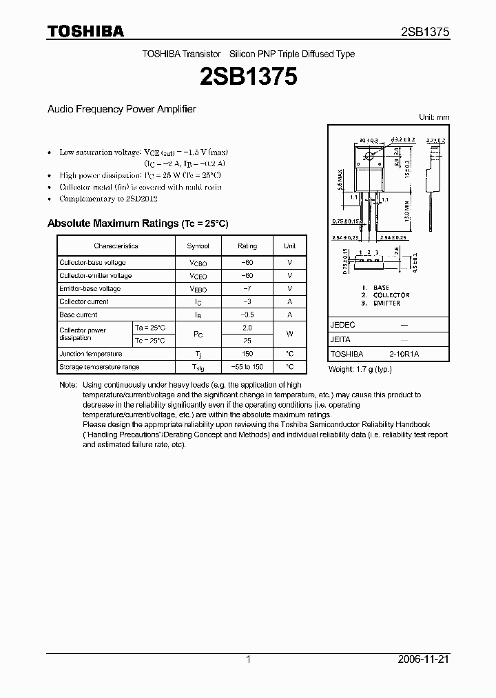 2SB137506_4126169.PDF Datasheet