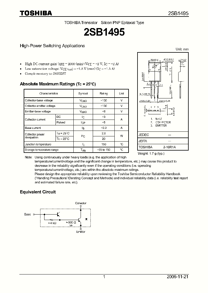 2SB149506_4126166.PDF Datasheet