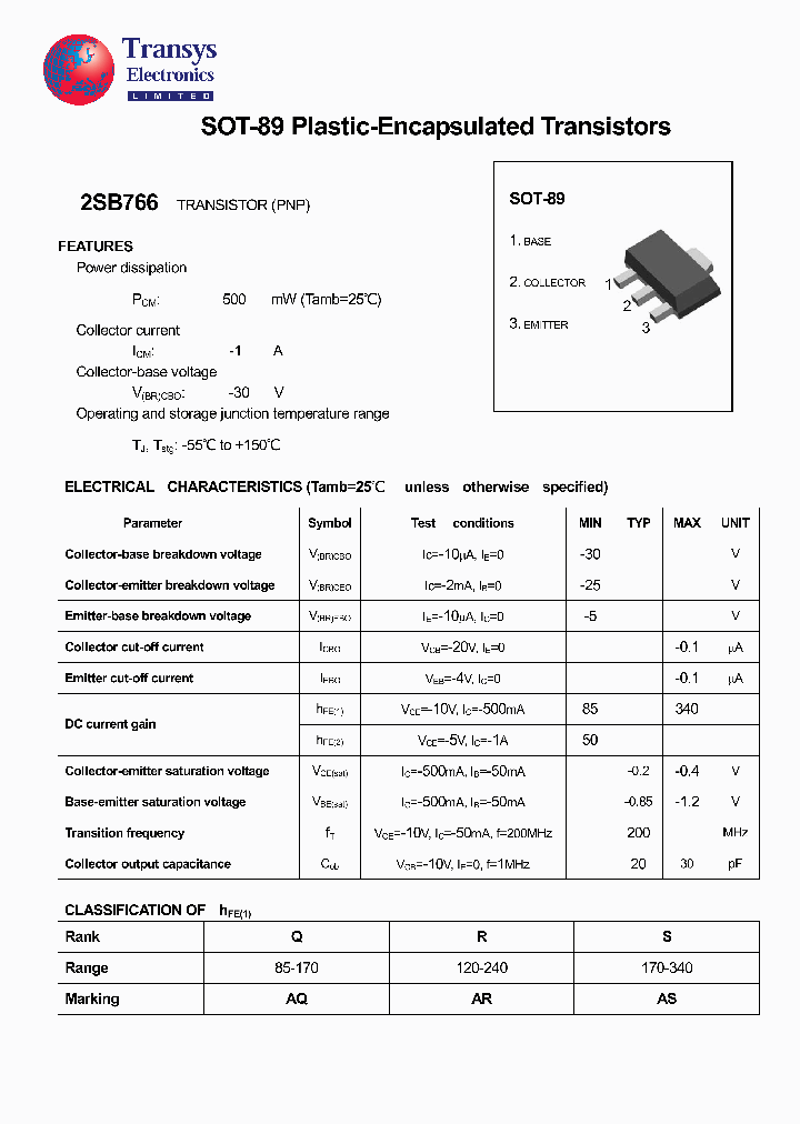 2SB766_4107564.PDF Datasheet
