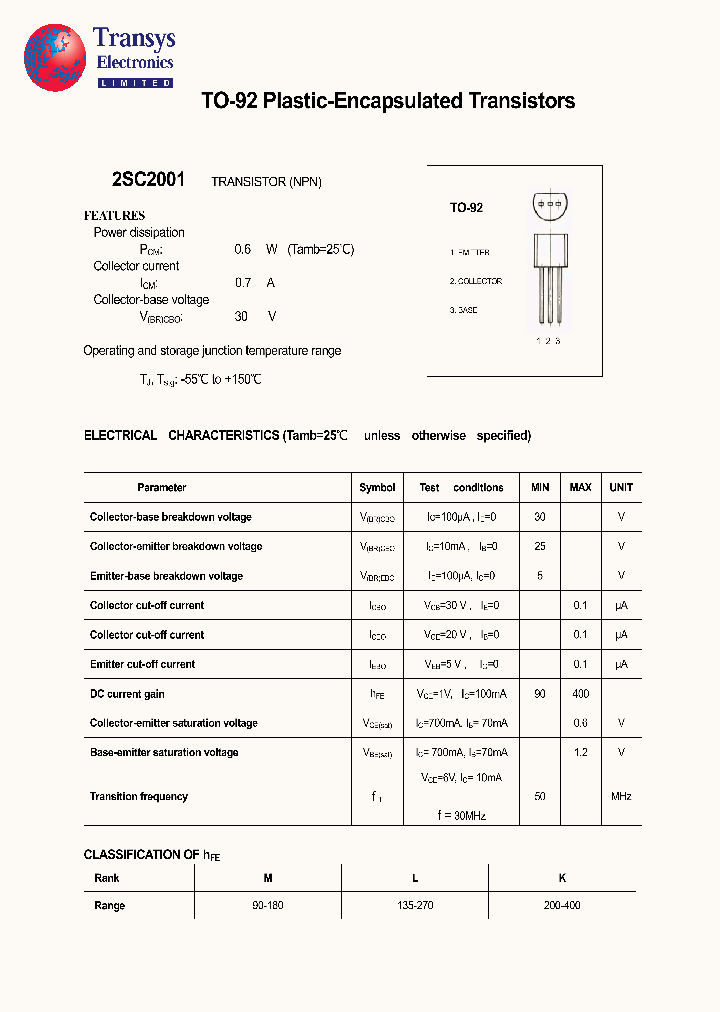 2SC2001_4106794.PDF Datasheet