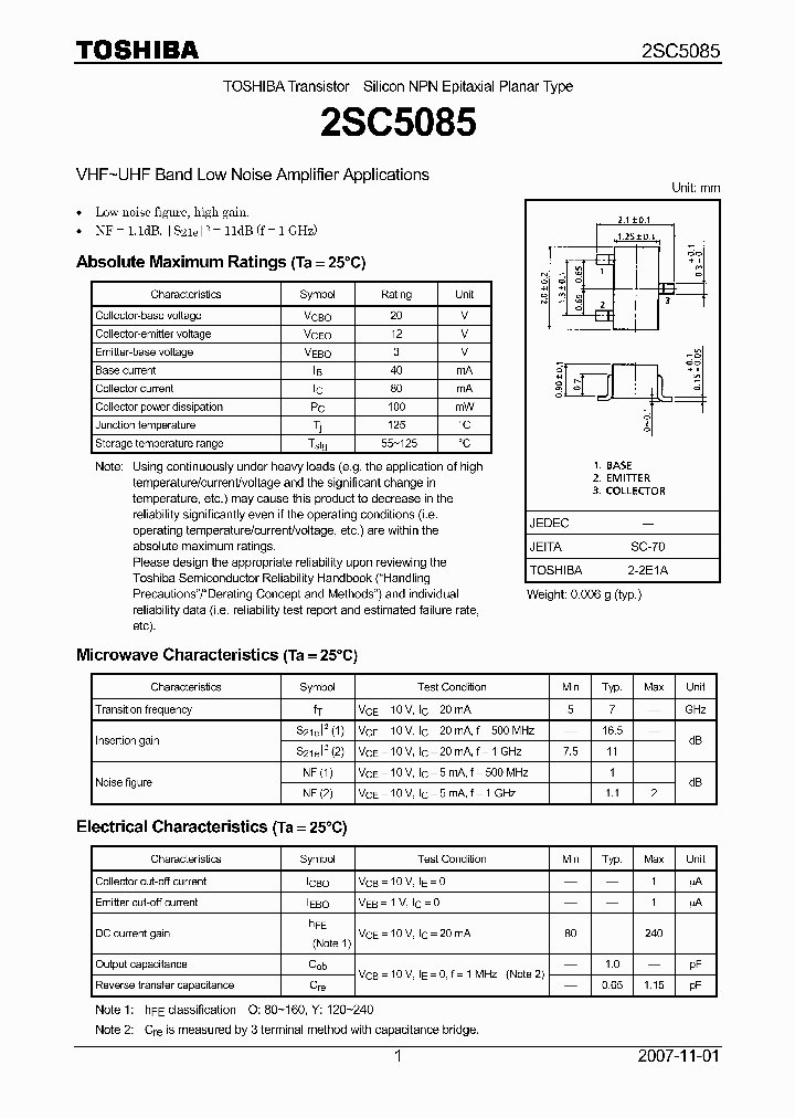 2SC508507_4126120.PDF Datasheet