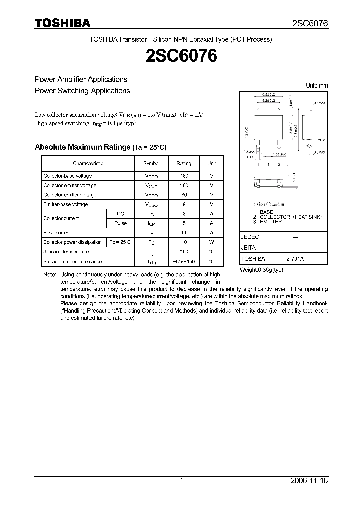 2SC6076_4111598.PDF Datasheet