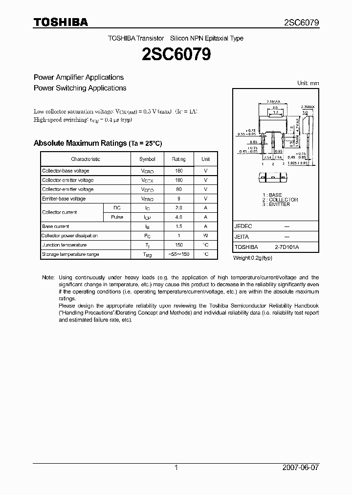 2SC6079_4111601.PDF Datasheet