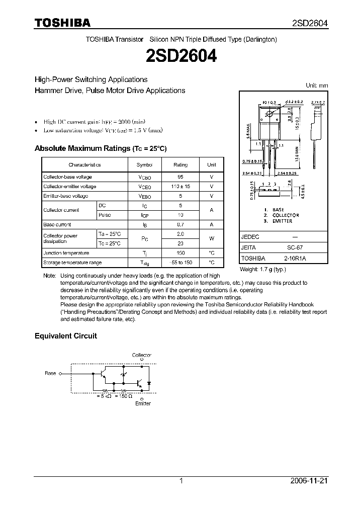 2SD260406_4125866.PDF Datasheet