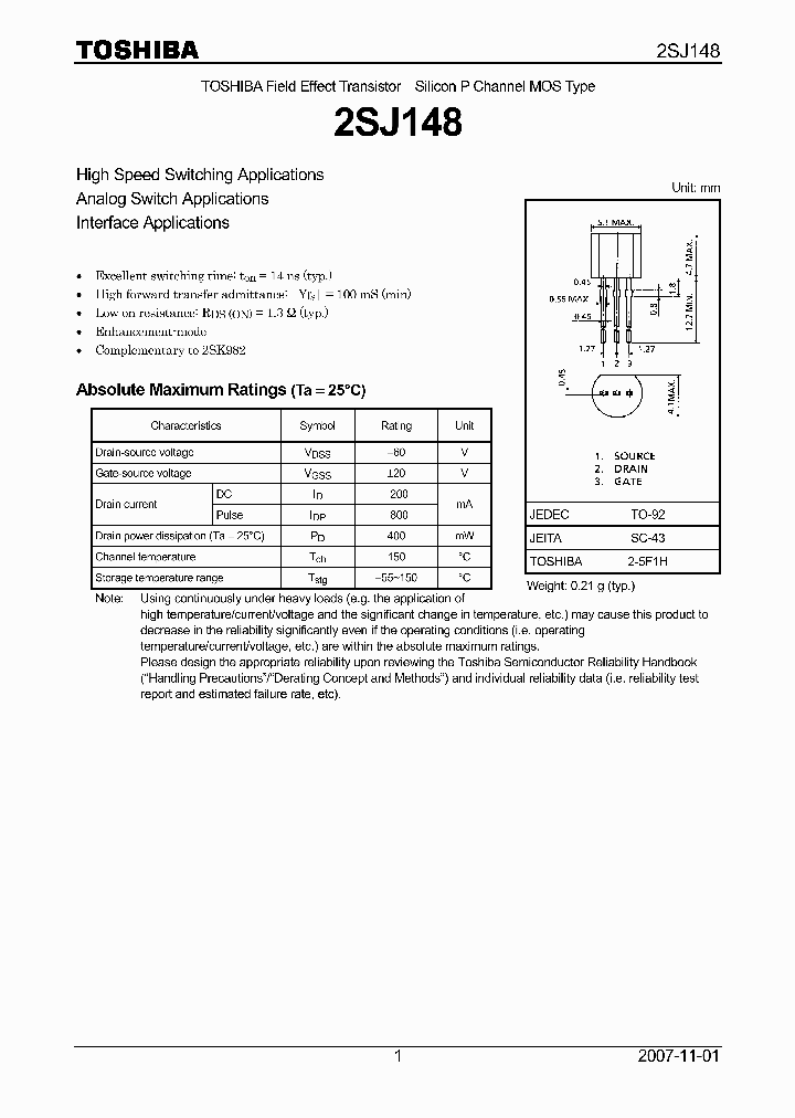 2SJ14807_4108317.PDF Datasheet