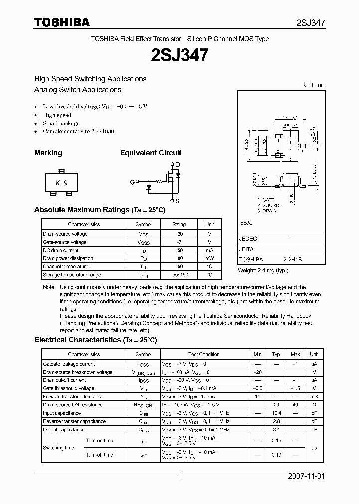 2SJ34707_4125847.PDF Datasheet