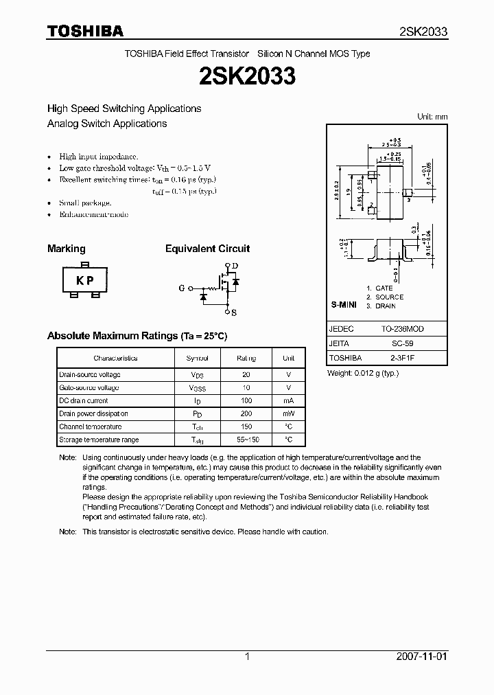 2SK203307_4111741.PDF Datasheet