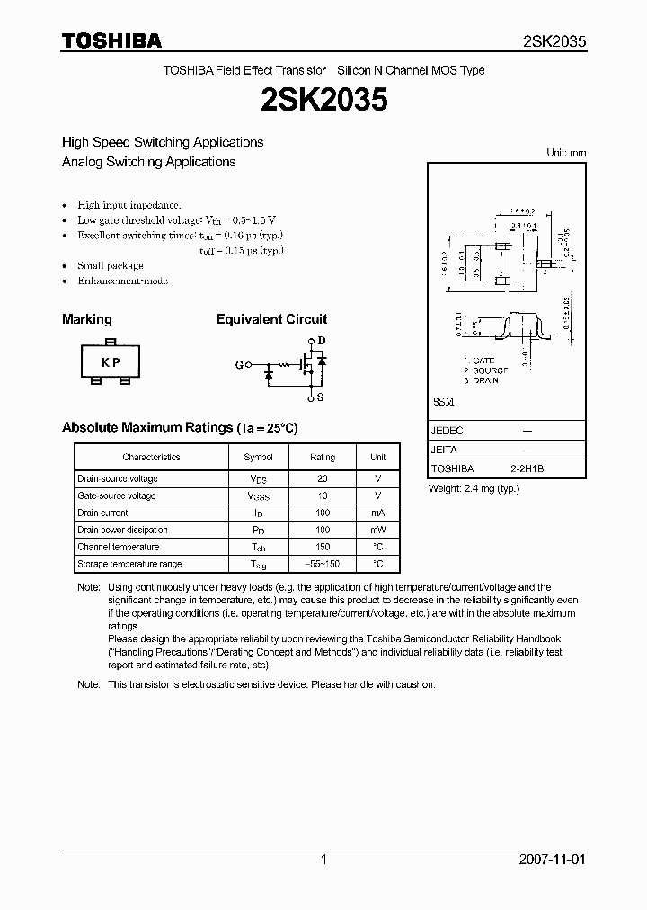 2SK203507_4111742.PDF Datasheet