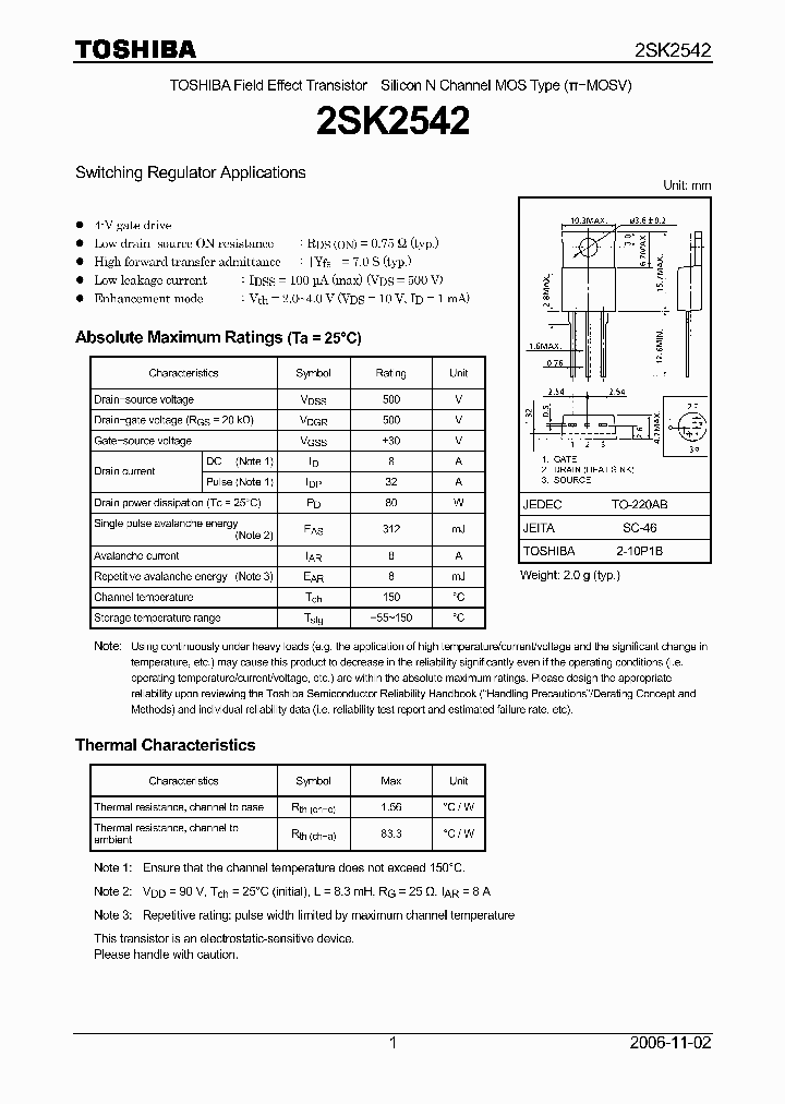 2SK254206_4125811.PDF Datasheet