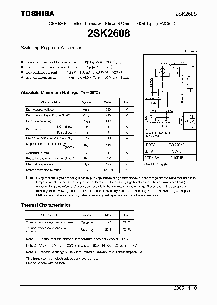 2SK260806_4125727.PDF Datasheet