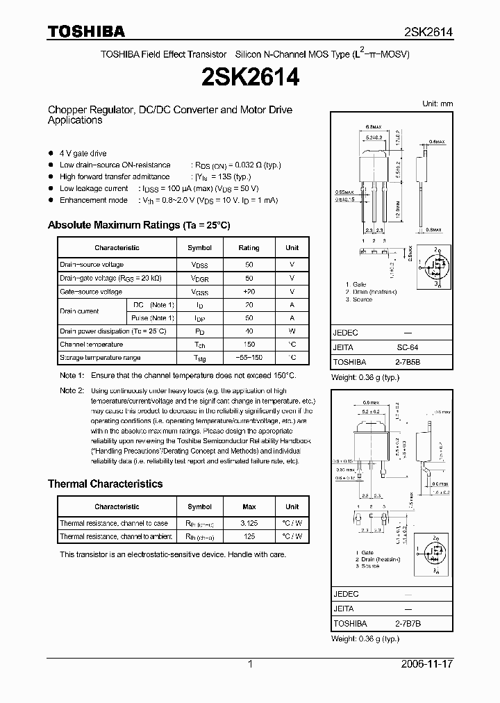 2SK2614_4112009.PDF Datasheet