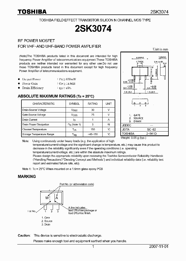 2SK307407_4125606.PDF Datasheet