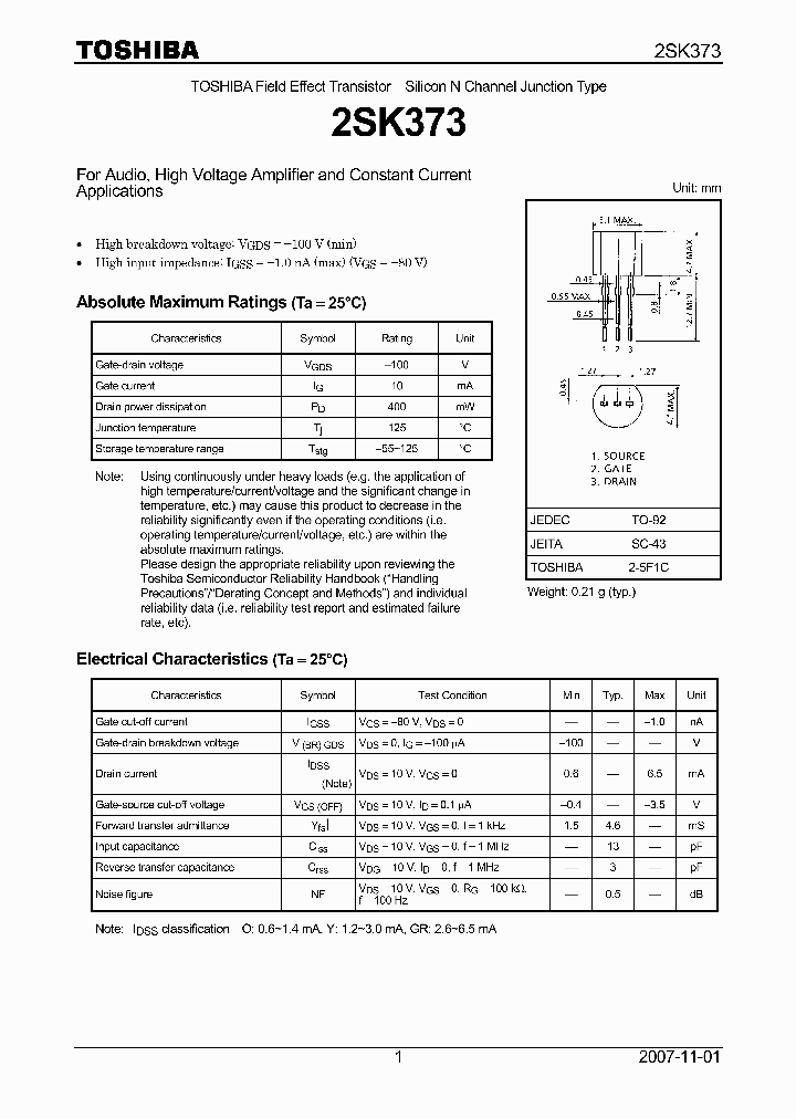 2SK37307_4125801.PDF Datasheet