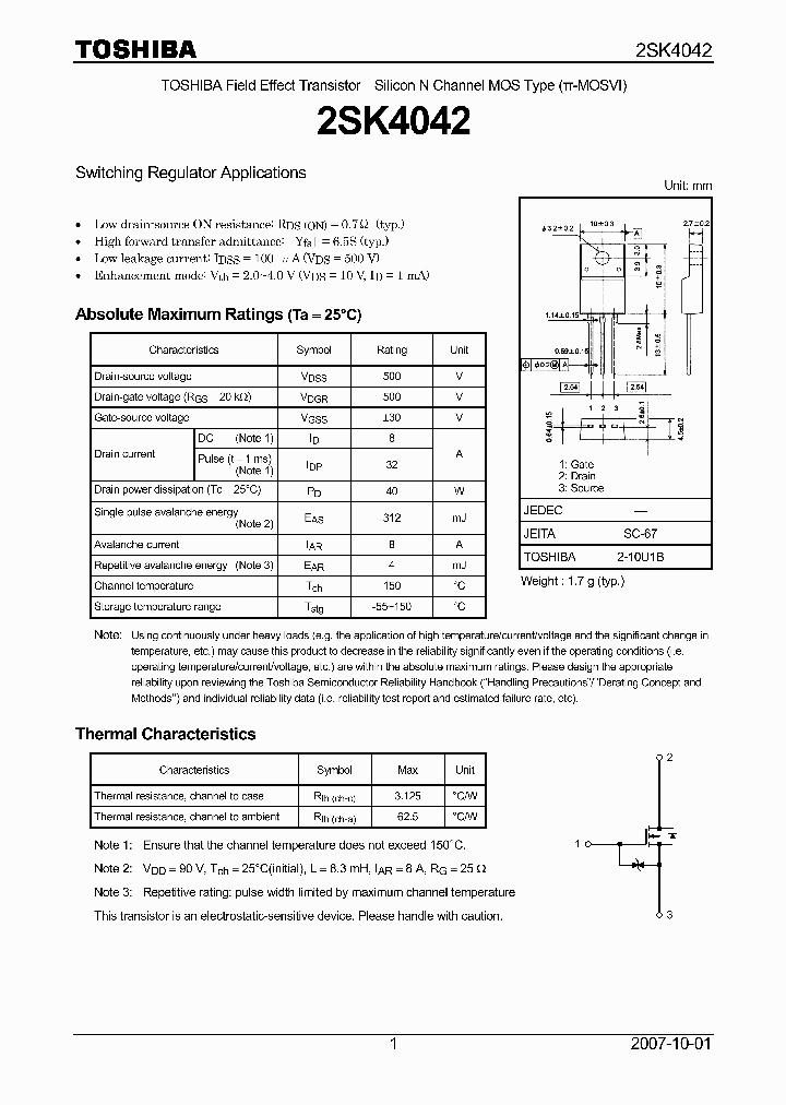 2SK4042_4111786.PDF Datasheet