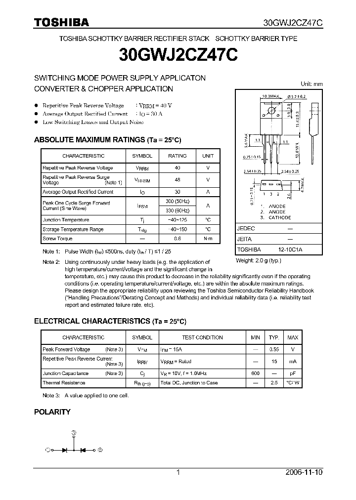 30GWJ2CZ47C06_4125330.PDF Datasheet