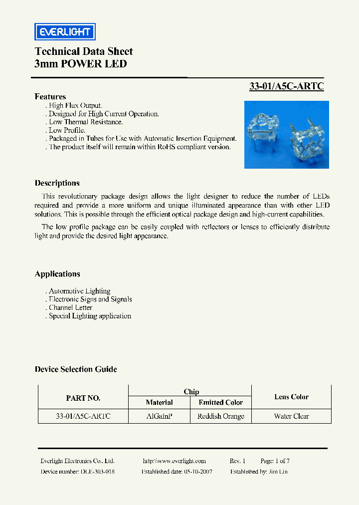 33-01-A5C-ARTC_4135355.PDF Datasheet