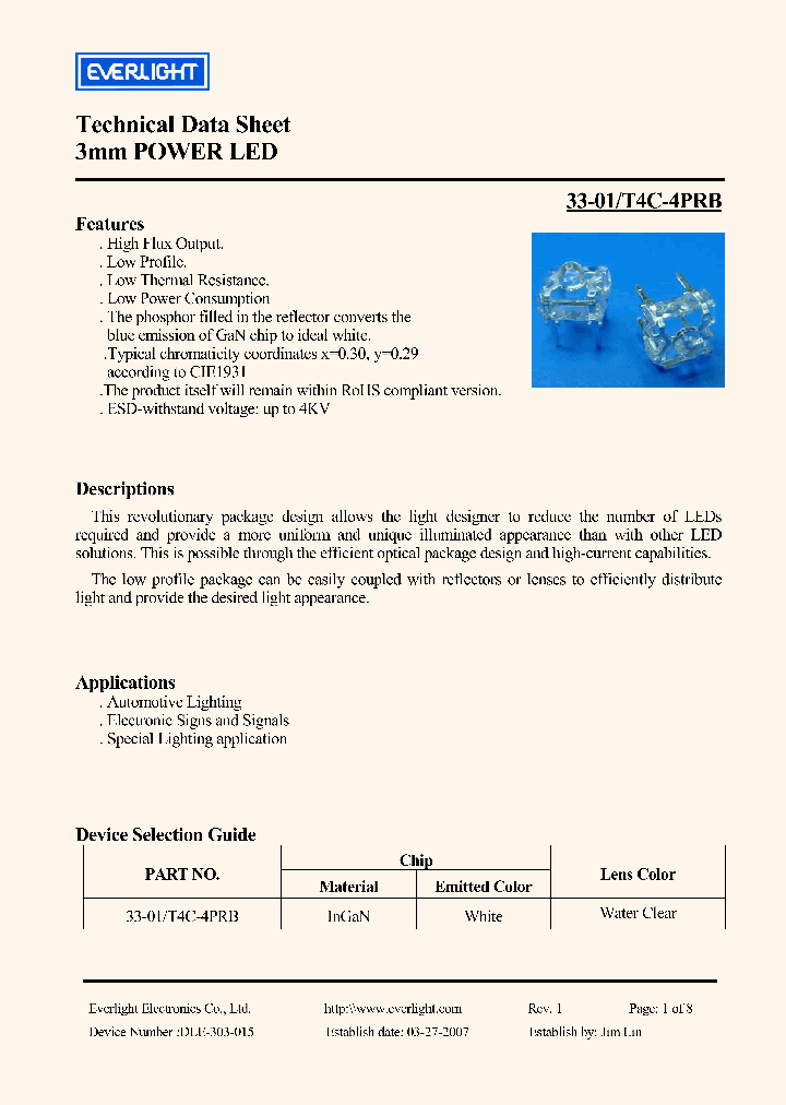 33-01-T4C-4PRB_4135351.PDF Datasheet