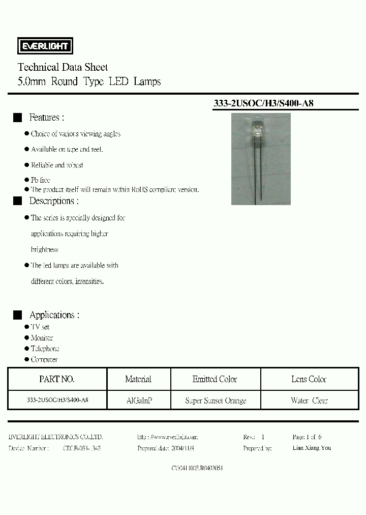 333-2USOC-H3-S400_4163370.PDF Datasheet