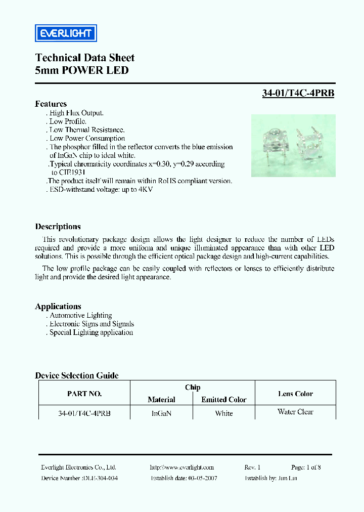 34-01-T4C-4PRB_4135345.PDF Datasheet