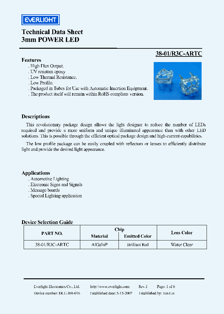 38-01-R3C-ARTC_4145246.PDF Datasheet