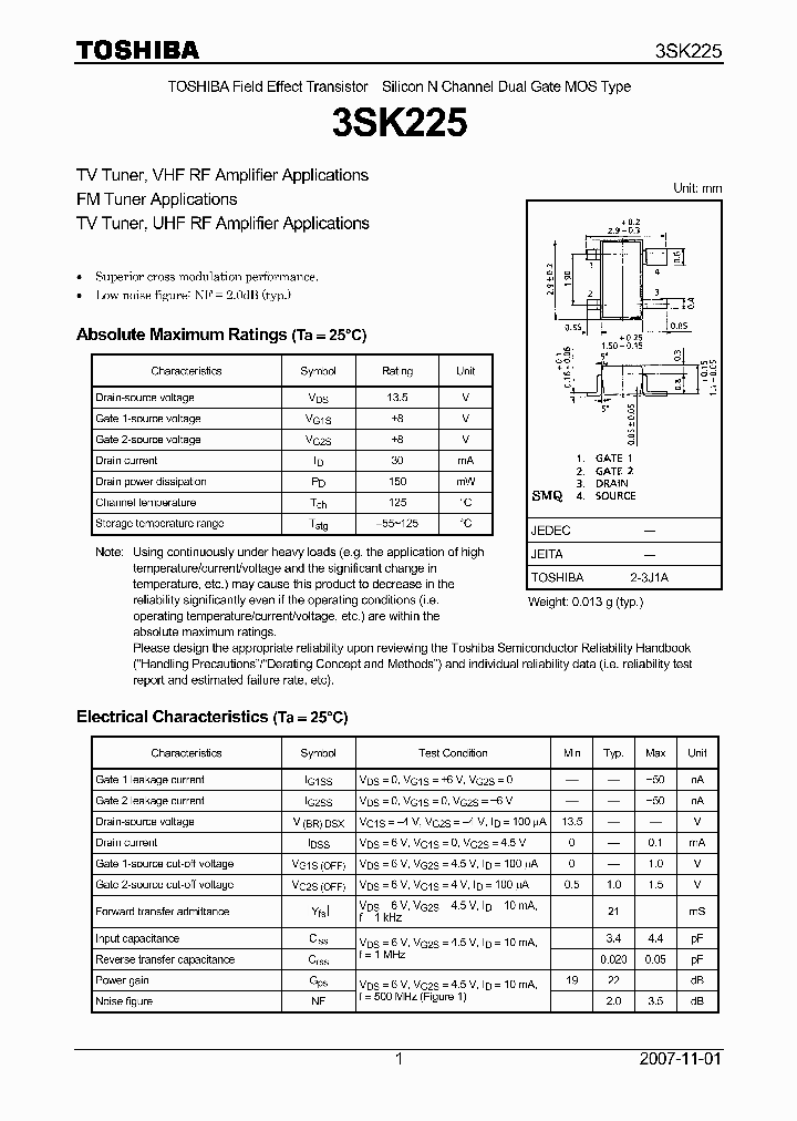 3SK22507_4108325.PDF Datasheet